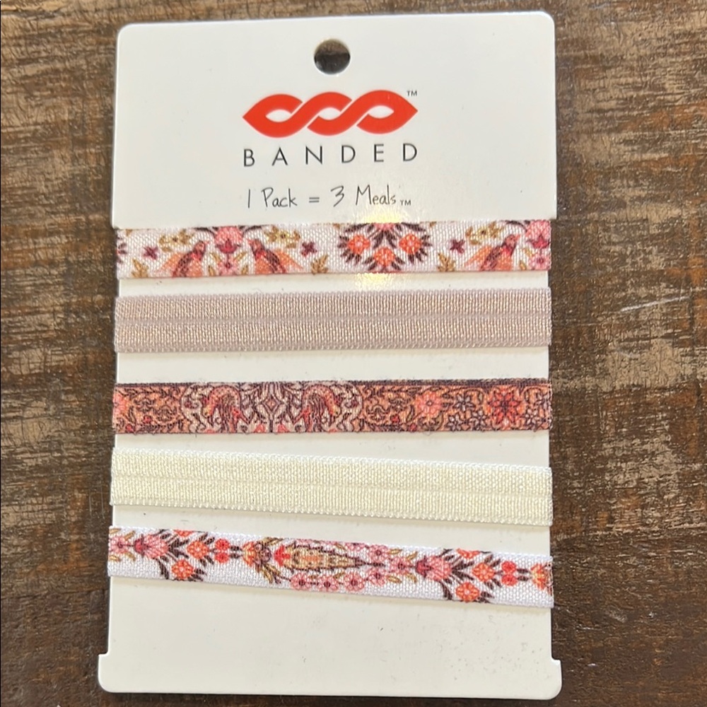 Banded hair ties NWT